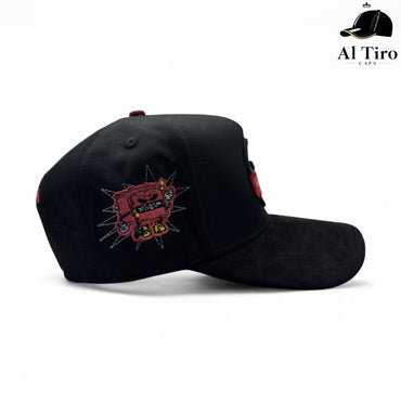 JC Hats — Beautiful Disaster “Angry Black”