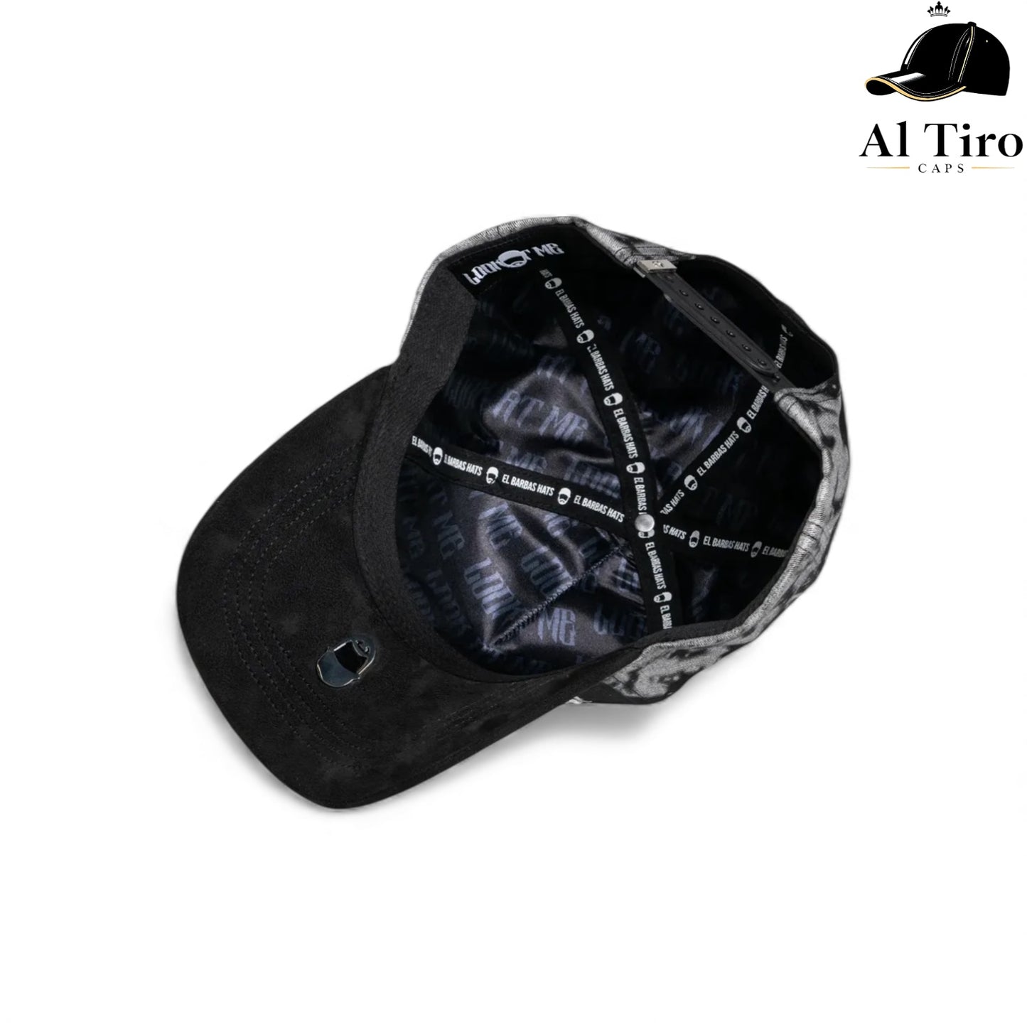 Gorra El Barbas Hats “Scream” Negro – 100% Original
