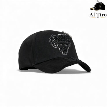 Gorra El Barbas Hats “Crime” Negro