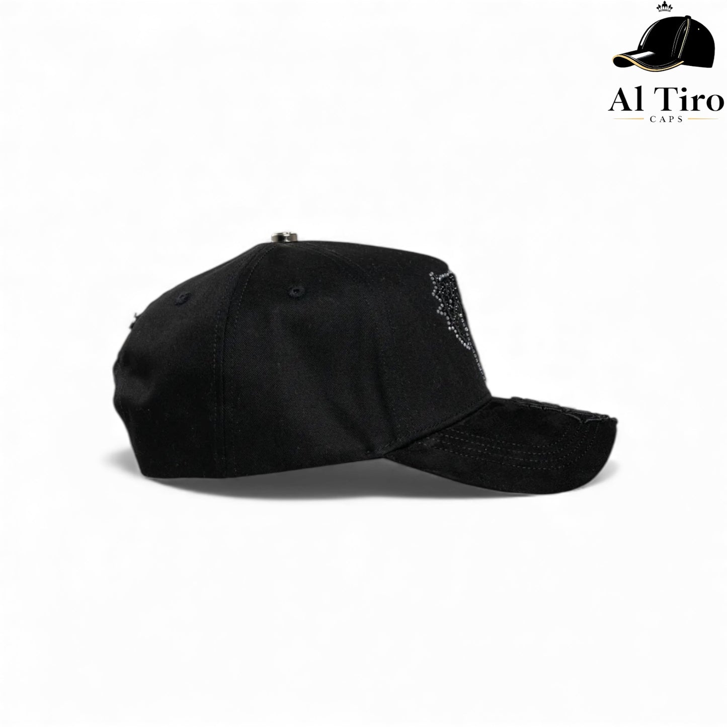 Gorra El Barbas Hats “Crime” Negro