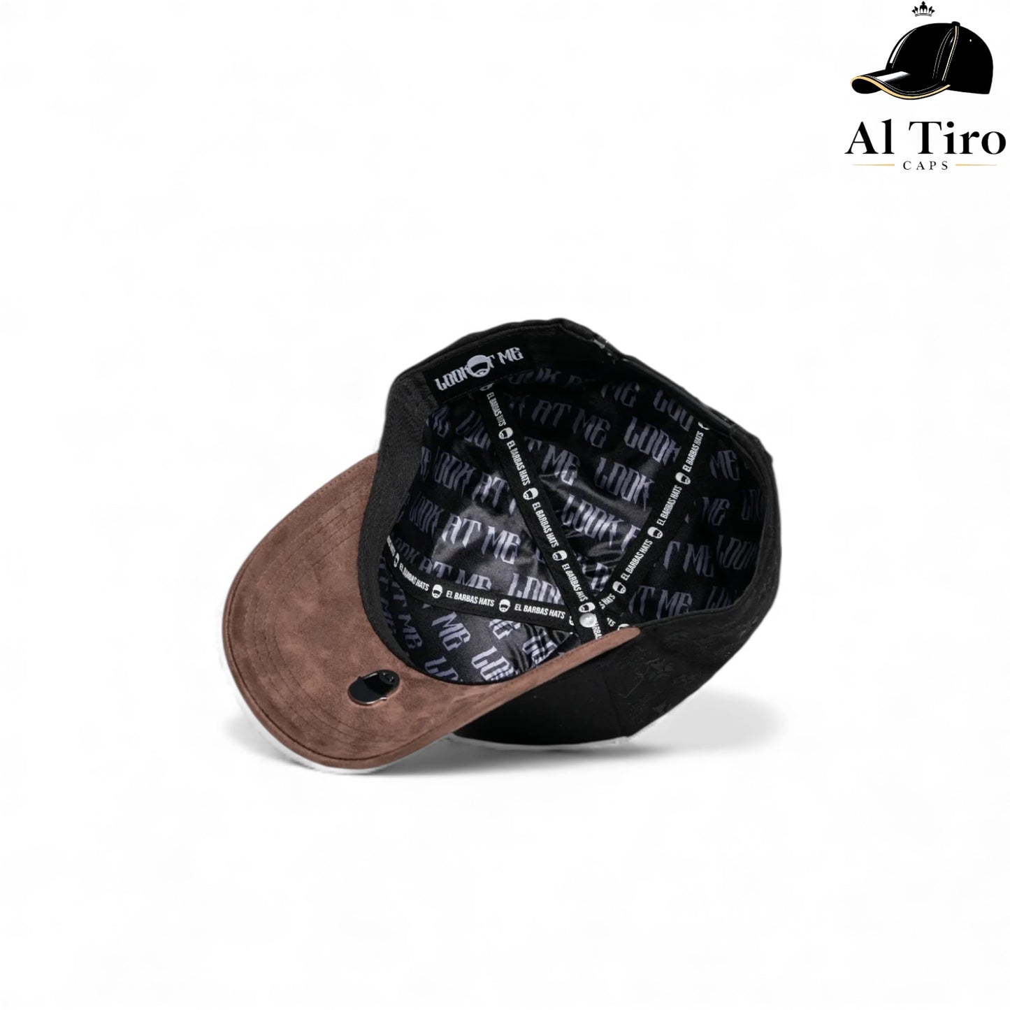Gorra El Barbas Hats “B Cross” Negro – Nuevo Drop