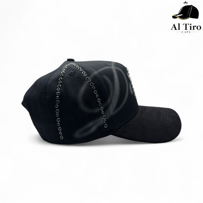 Dandy Hats – ONYX (Black/Metal Studs)