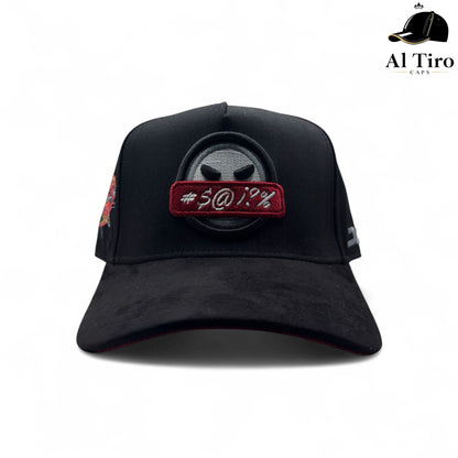 JC Hats — Beautiful Disaster “Angry Black”