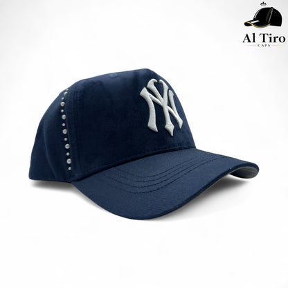 Dandy Hats – Over | Navy / White Studs