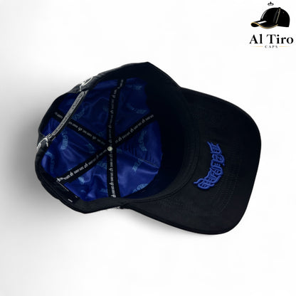 Dandy Hats – Triple D | Black / White Flames