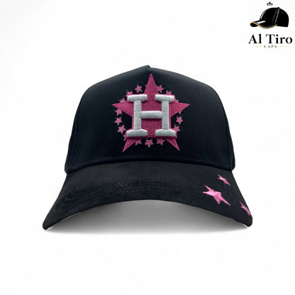 Dandy Hats x Junior H – Clave Alí (Black/Pink)