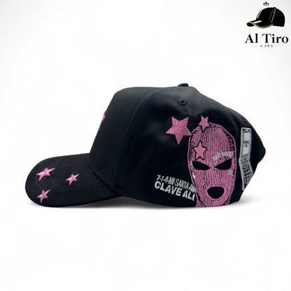 Dandy Hats x Junior H – Clave Alí (Black/Pink)