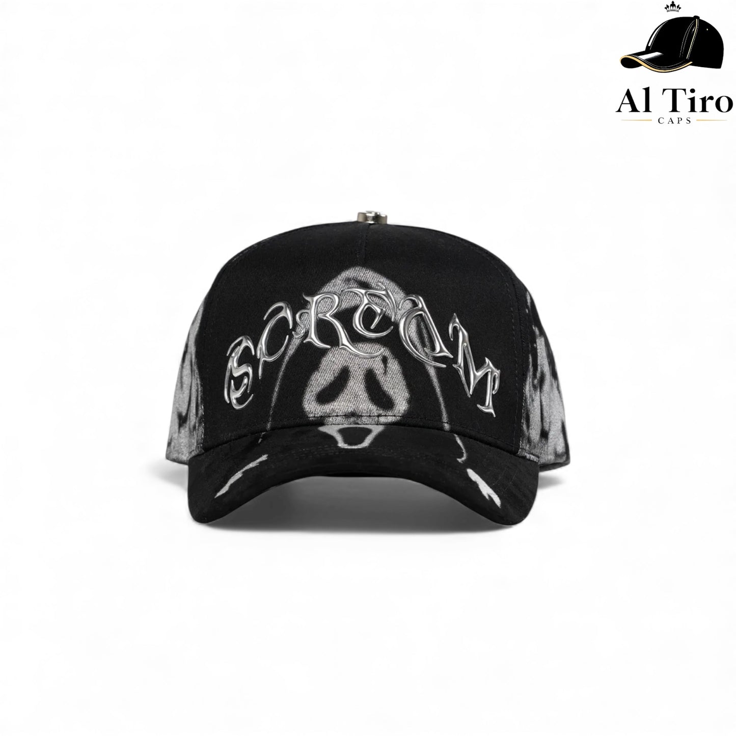 Gorra El Barbas Hats “Scream” Negro –  100% Original