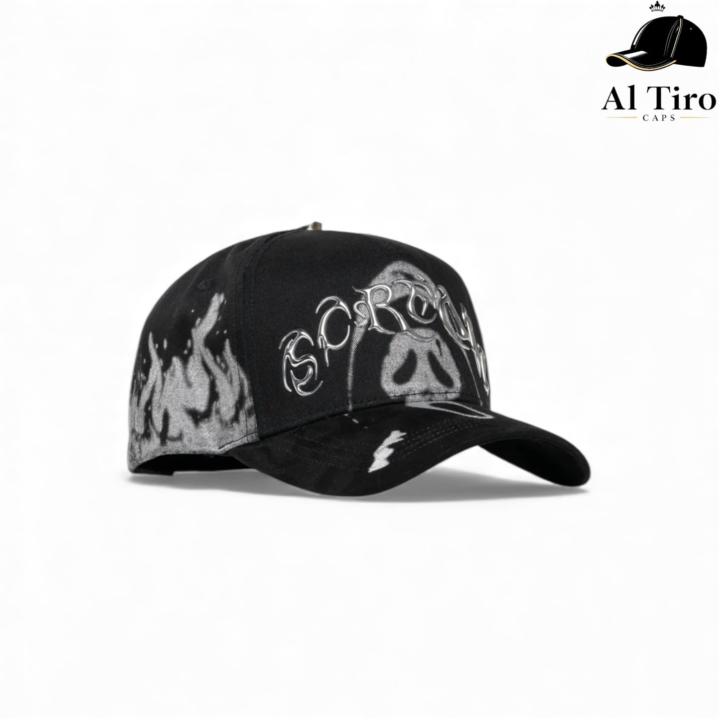 Gorra El Barbas Hats “Scream” Negro –  100% Original