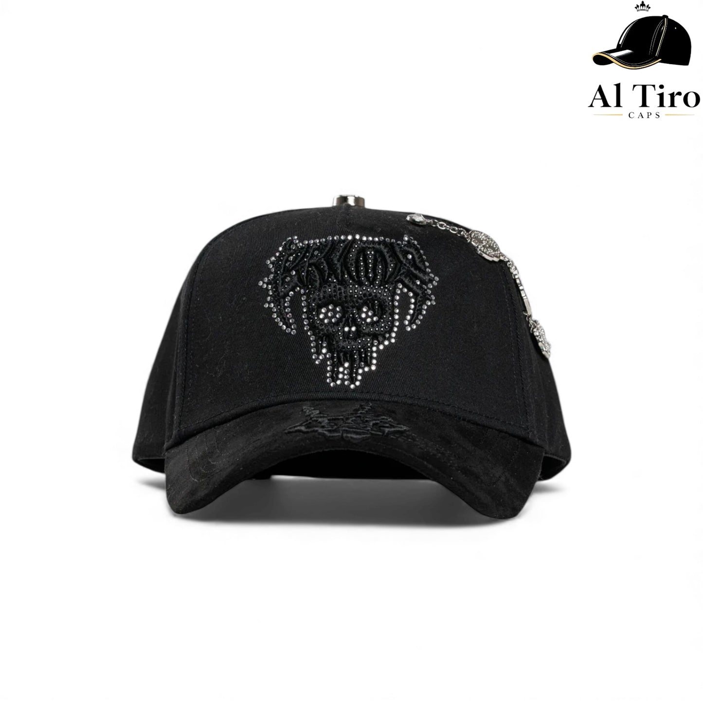 Gorra El Barbas Hats “Crime” Negro