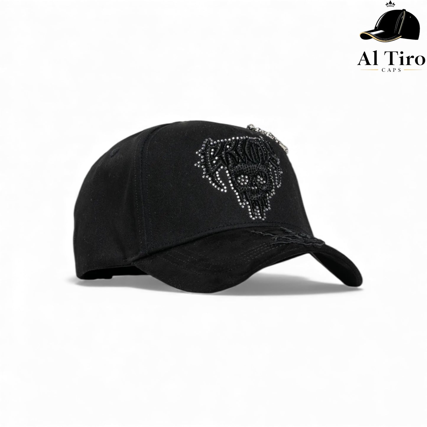 Gorra El Barbas Hats “Crime” Negro