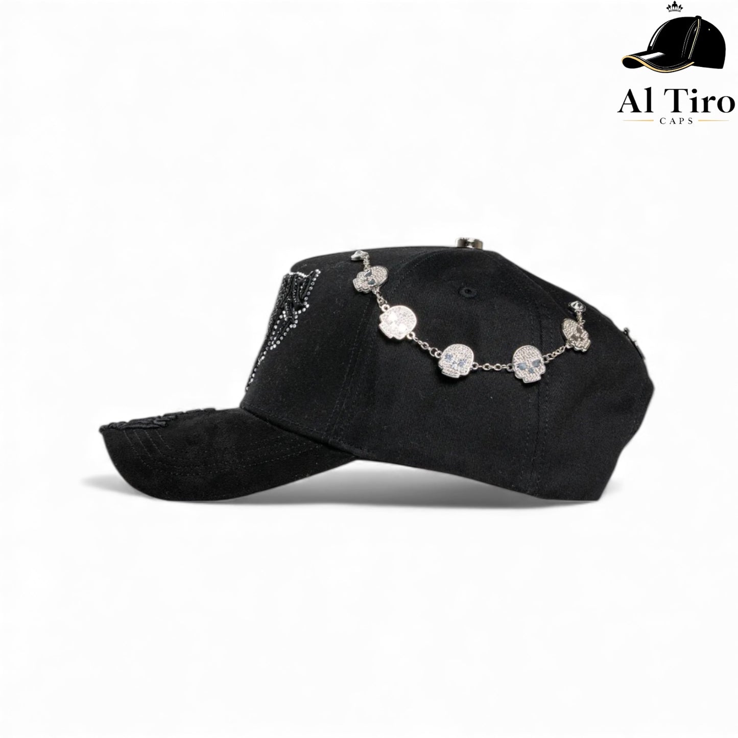 Gorra El Barbas Hats “Crime” Negro