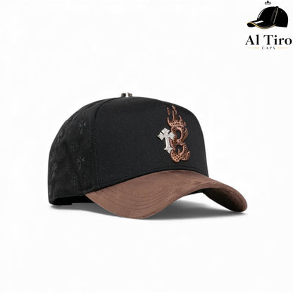 Gorra El Barbas Hats “B Cross” Negro – Nuevo Drop