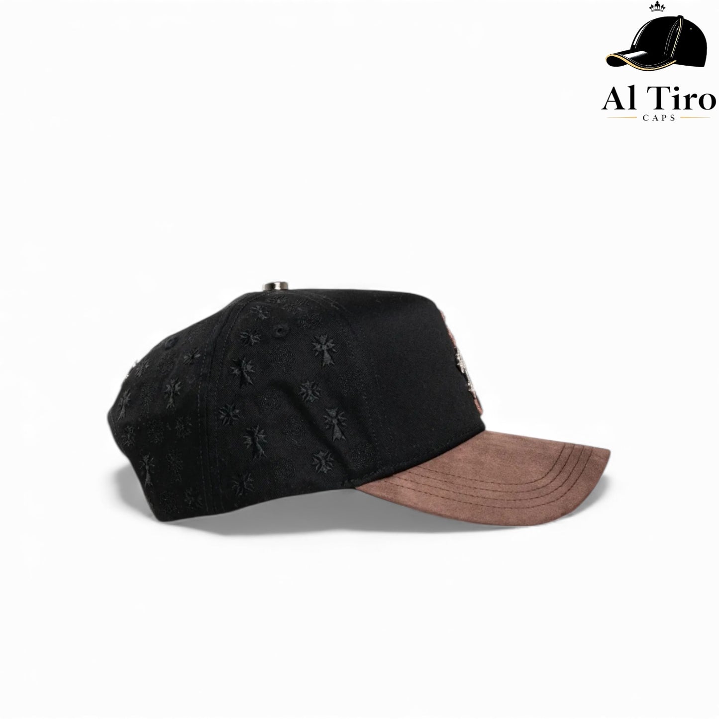 Gorra El Barbas Hats “B Cross” Negro – Nuevo Drop