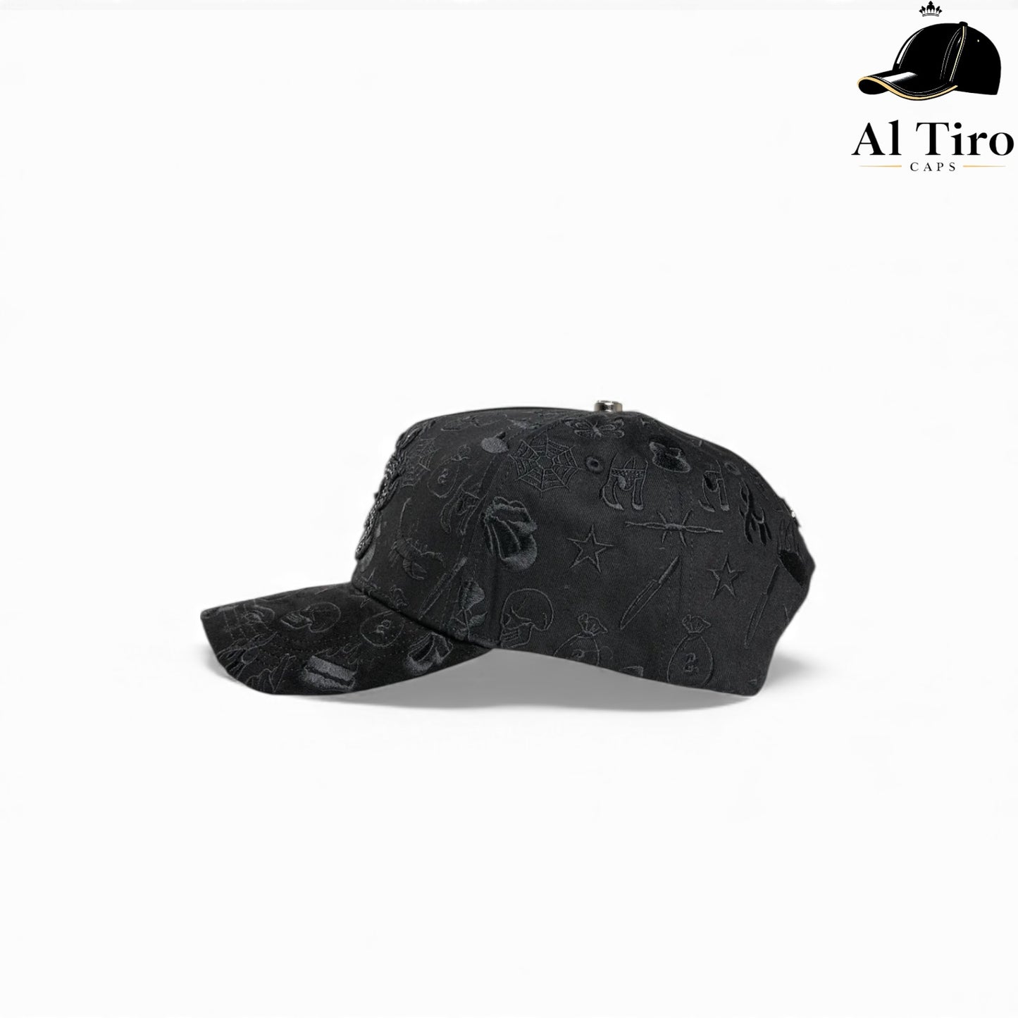 Gorra El Barbas Hats “B Star Graffiti” Negro