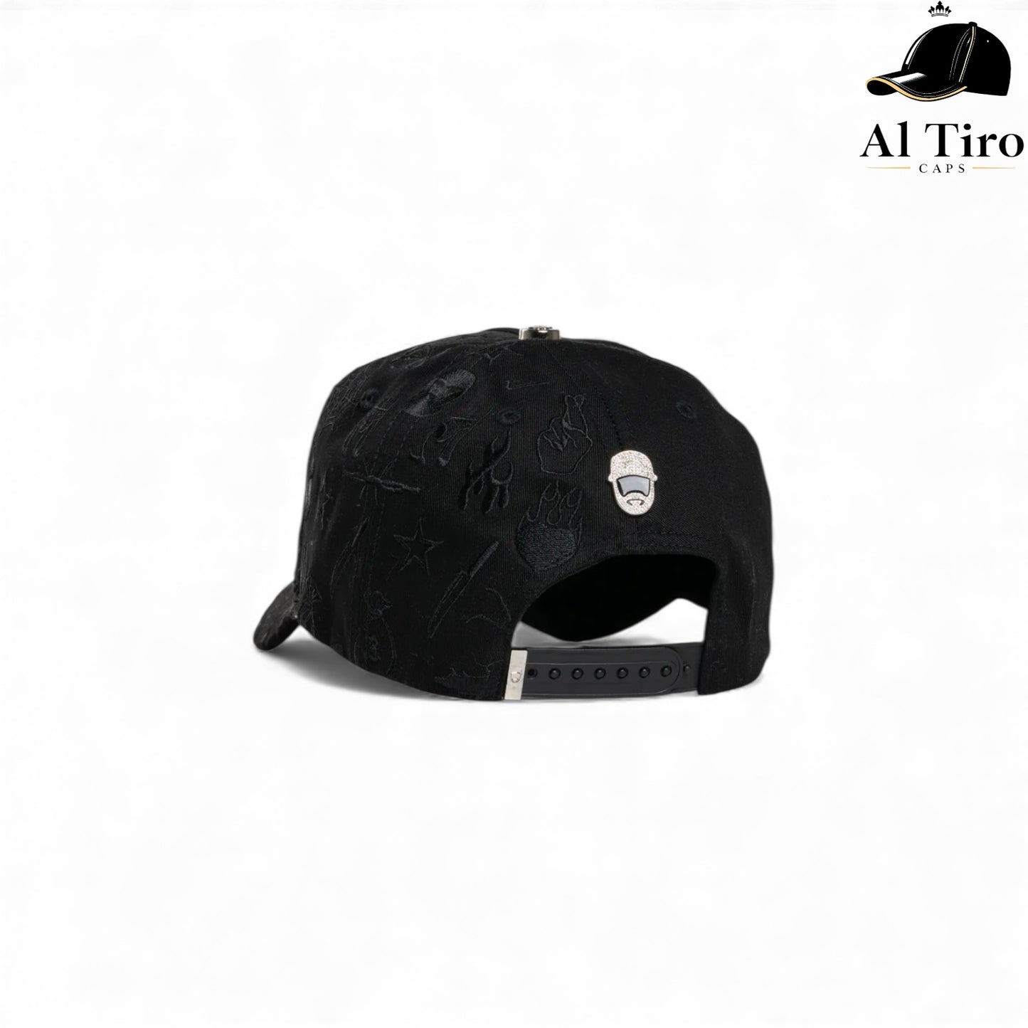 Gorra El Barbas Hats “B Star Graffiti” Negro